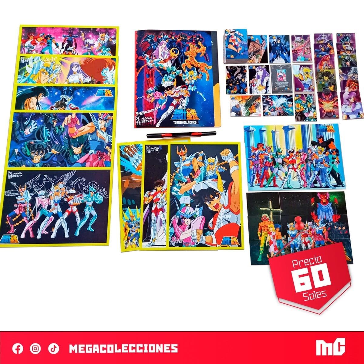Cards Caballeros del Zodiaco Vol. 1: Saga Torneo Galáctico
