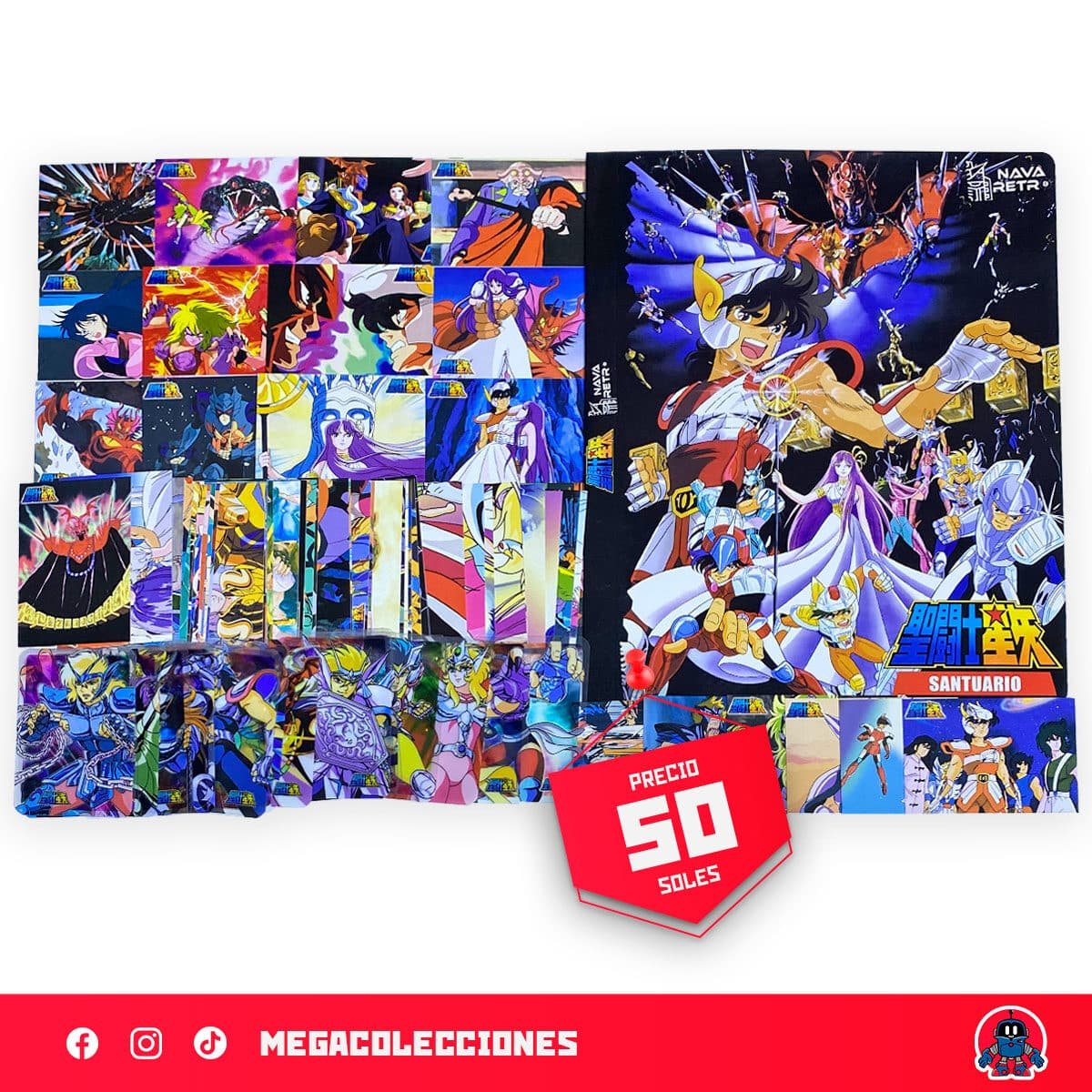 Cards Caballeros del Zodiaco Vol. 2: Saga del Santuario