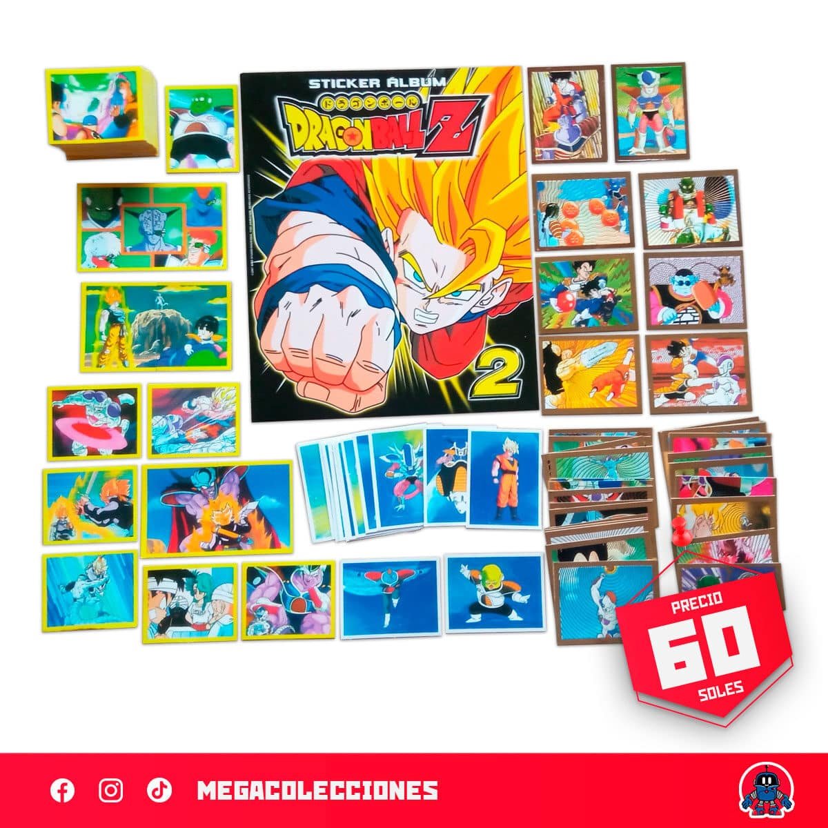 Álbum Dragón Ball Z2 (Reedición Navarrete) + Set completo