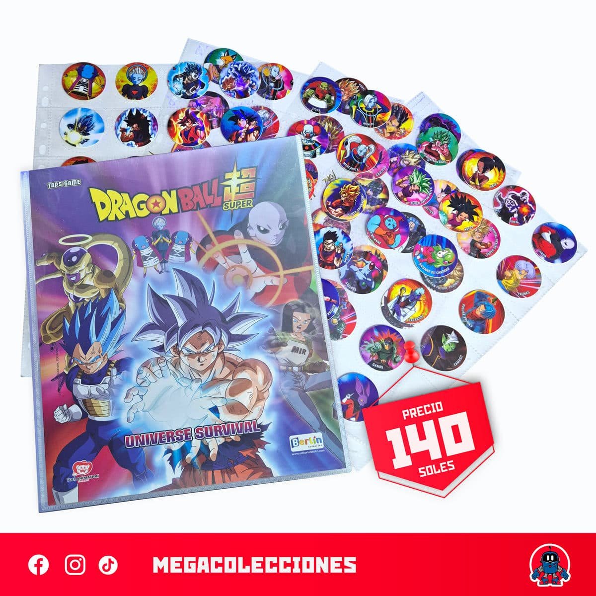 Taps Dragon Ball Super Torneo Universal (Editorial Berlin) + Coleccionador