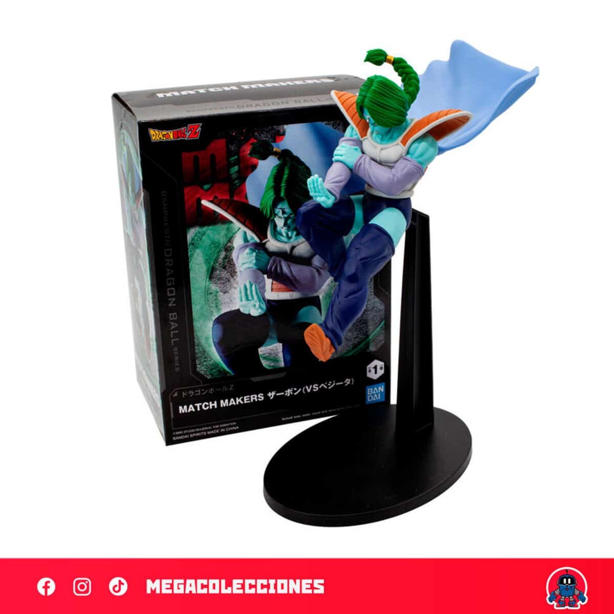 Dragon Ball Z Match Makers Figure - Zarbon (Vs Vegeta) (Banpresto)