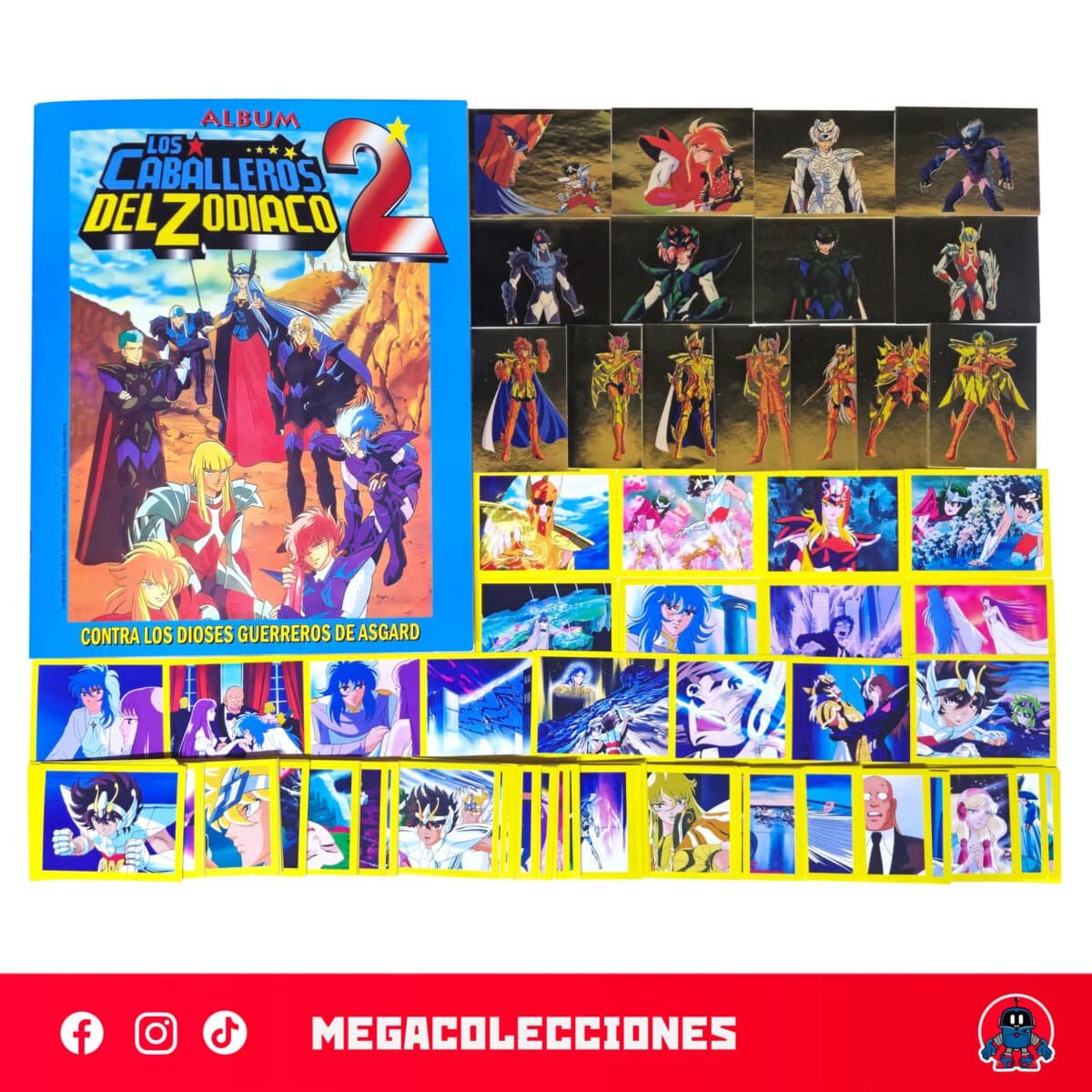 Álbum Caballeros del Zodiaco 2: Saga de Asgard (Reedición Navarrete) + Set completo