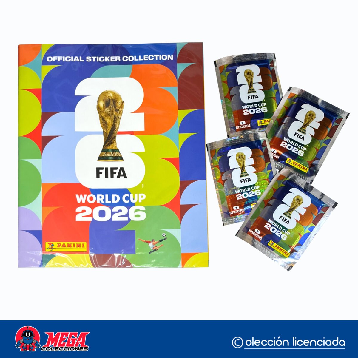 Álbum Panini Tapa Blanda + 4 sobres