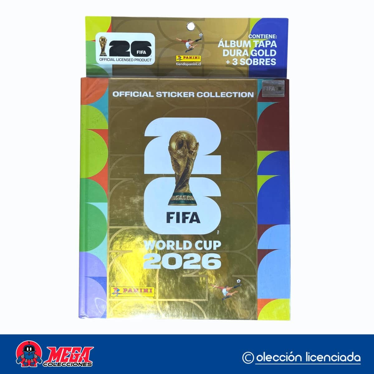 Starter Pack Tapa Dura Gold Mundial 2026 (Panini)