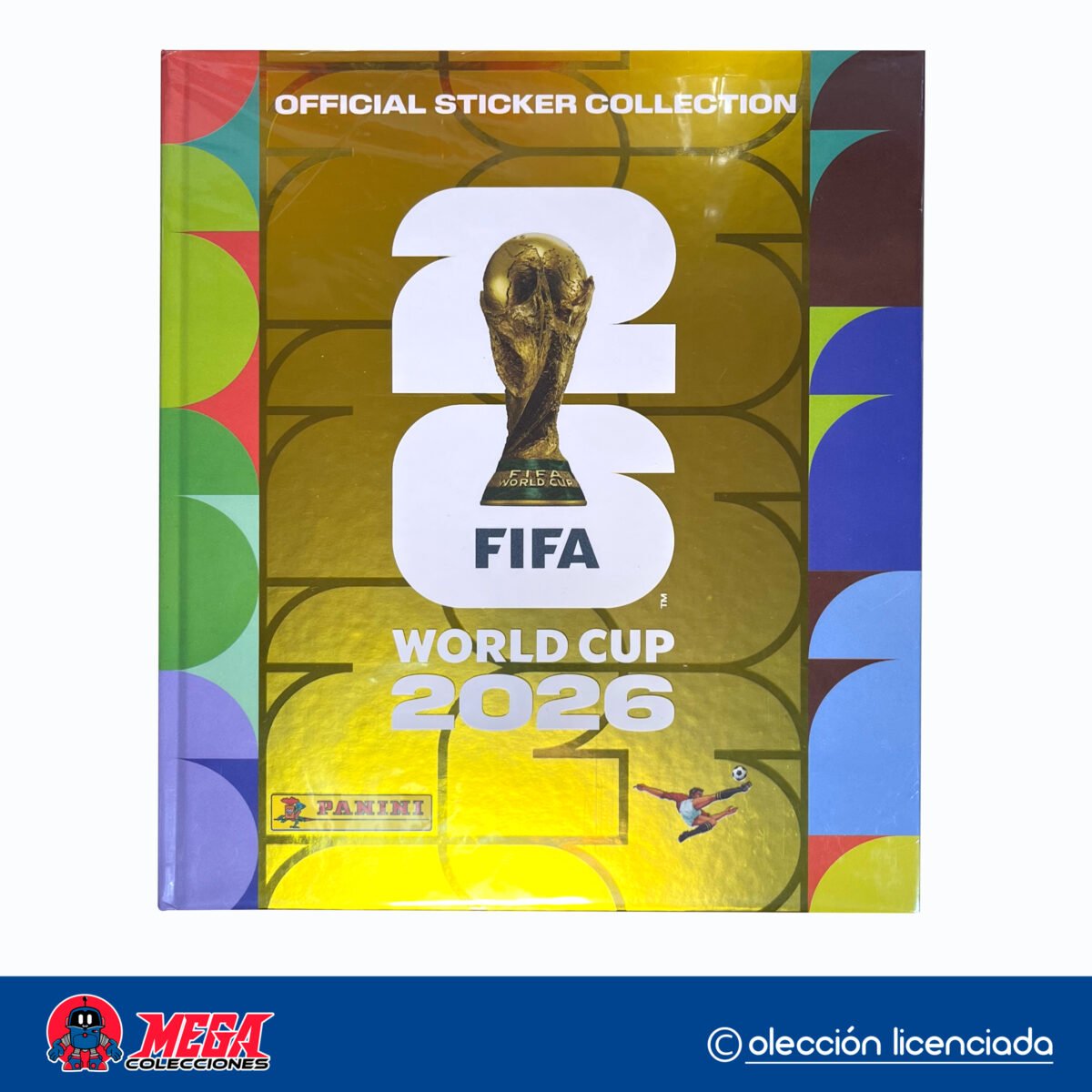 Álbum Tapa Dura Gold Mundial 2026 Panini