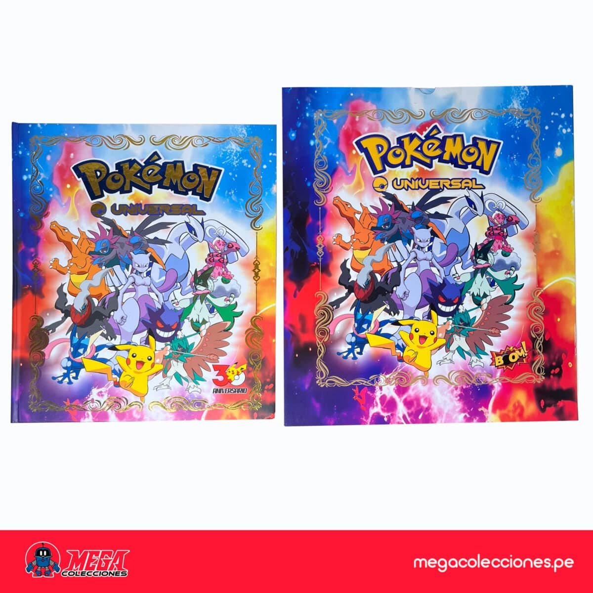 Álbum Tapa Dura Pokemon Universal + Set completo