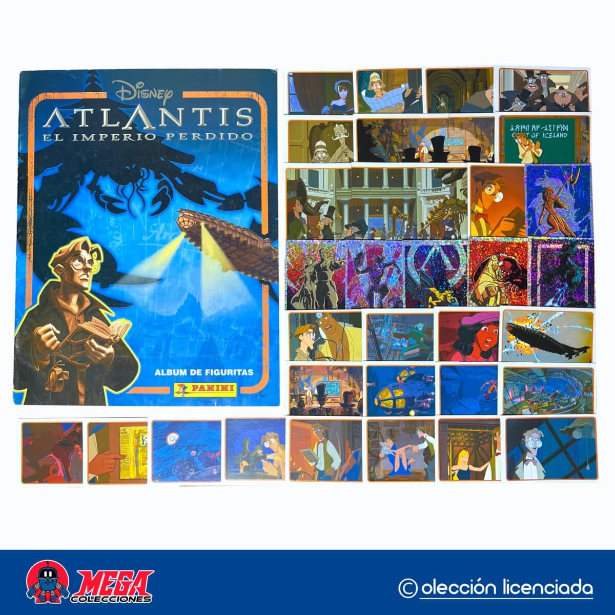 Álbum Atlantis Panini + Set completo