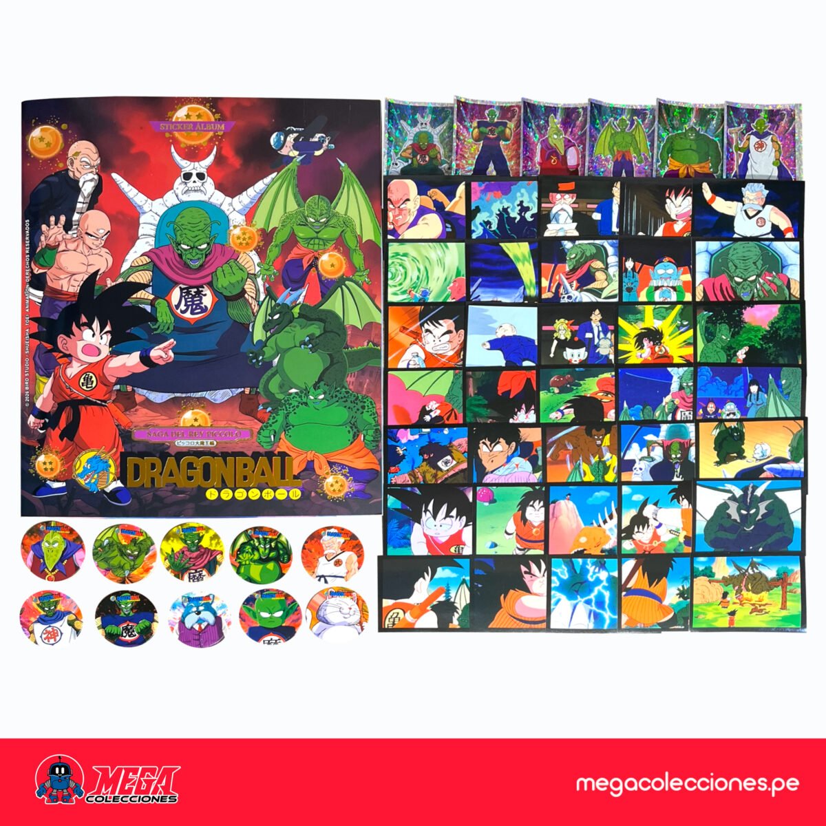 Álbum Tapa Blanda Dragon Ball 3: Saga del Rey Piccolo + Set completo